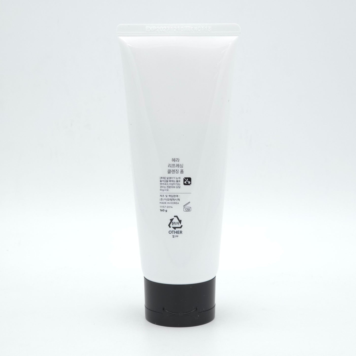 HERA Refreshing Cleansing Foam 160g AHA Deep Cleansing Hydrating Face Wash