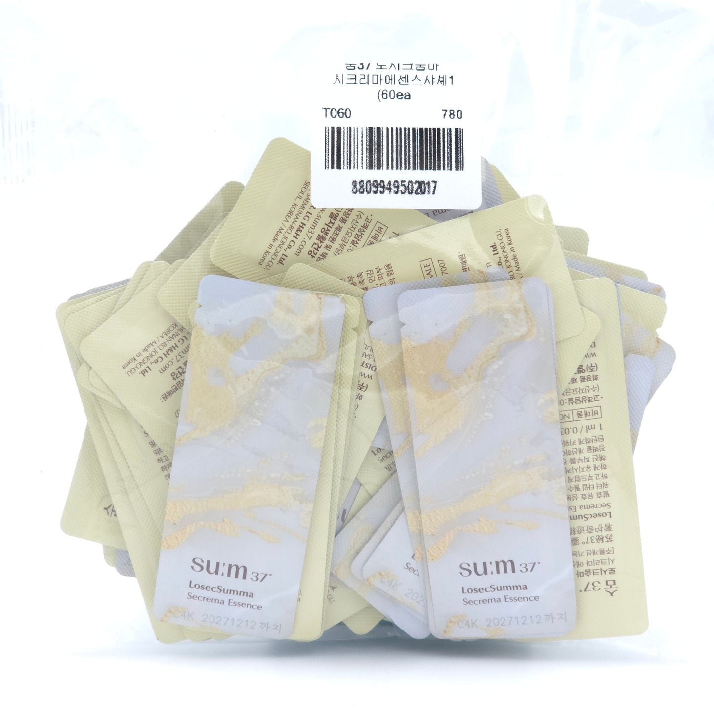SU:M37 LosecSumma Secrema Essence 1ml x 60pcs