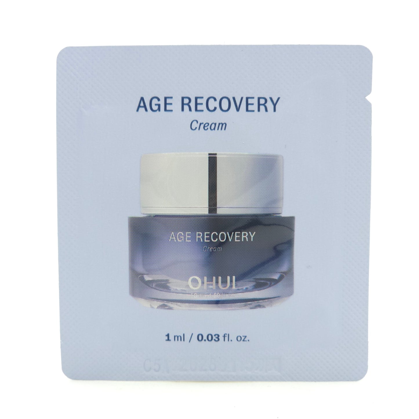 Share O HUI Age Recovery Cream 1ml x 60pcs Anti Wrinkle Firming Elastic K-Beauty