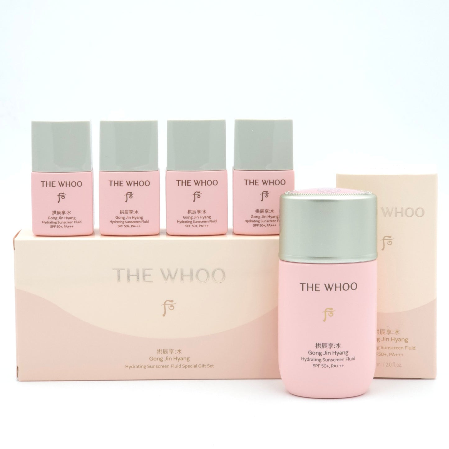 The history of Whoo Gongjinhyang Hydrating Sunscreen Fluid Special Set K-Beauty