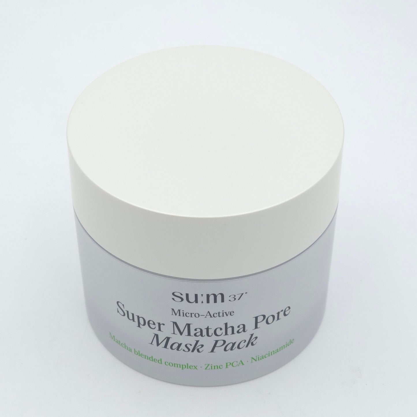 SU:M37 Micro-Active Super Matcha Pore Mask Pack 100ml Clay Wash Off Mask