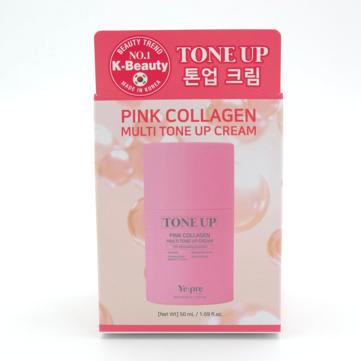 Ye:pre Pink Collagen Multi Tone Up Cream 50ml - Image 7