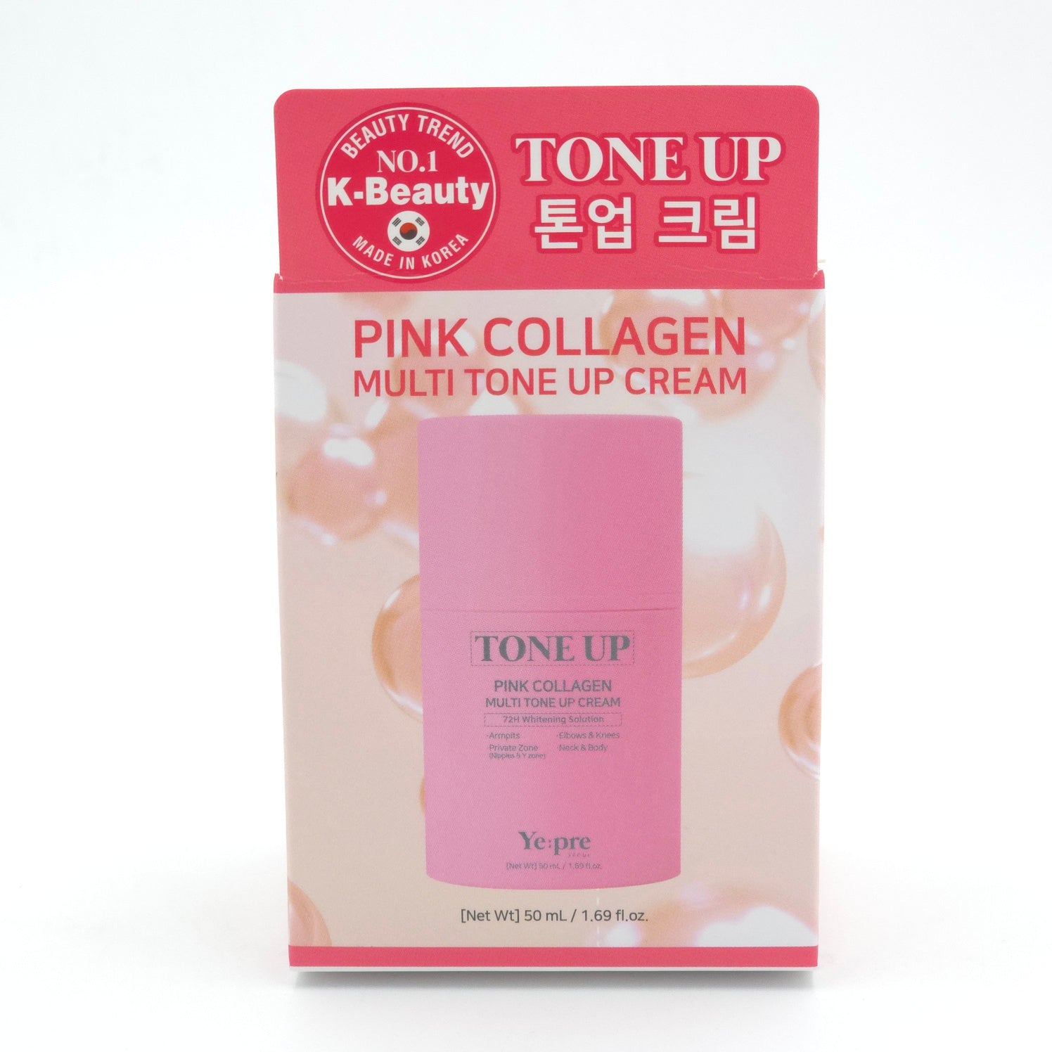 Ye:pre Pink Collagen Multi Tone Up Cream 50ml - Image 7