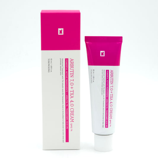 TOSOWOONG Arbutin 7% Tranexamic Acid 4% Cream 50ml Tone Care & Hydration