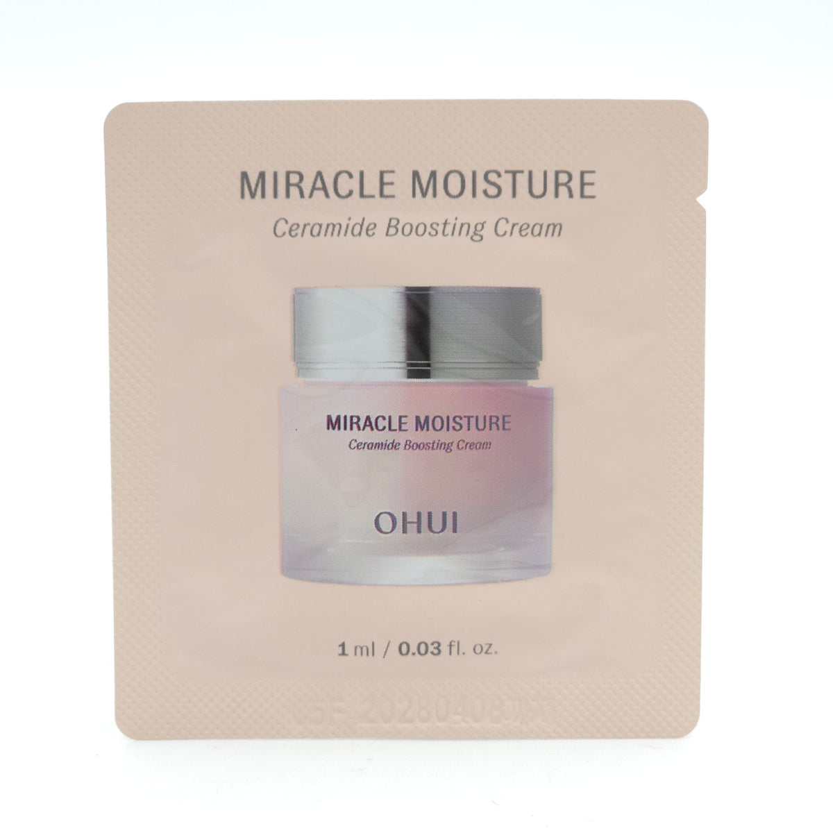 OHUI Miracle Moisture Ceramide Boosting Cream 1ml x 60pcs
