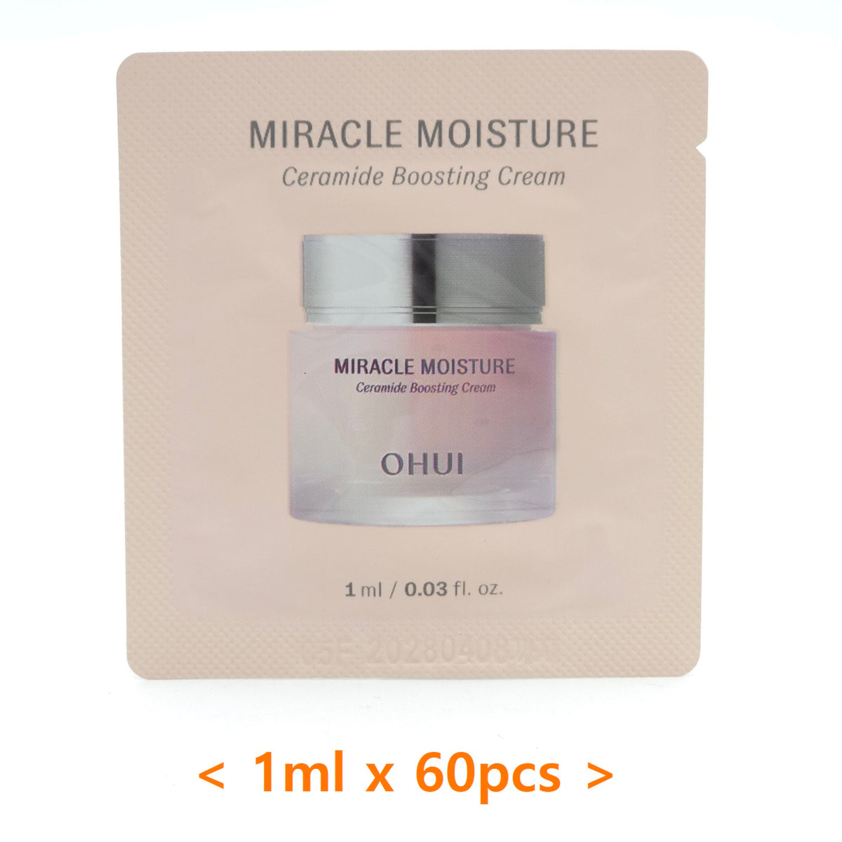 OHUI Miracle Moisture Ceramide Boosting Cream 1ml x 60pcs