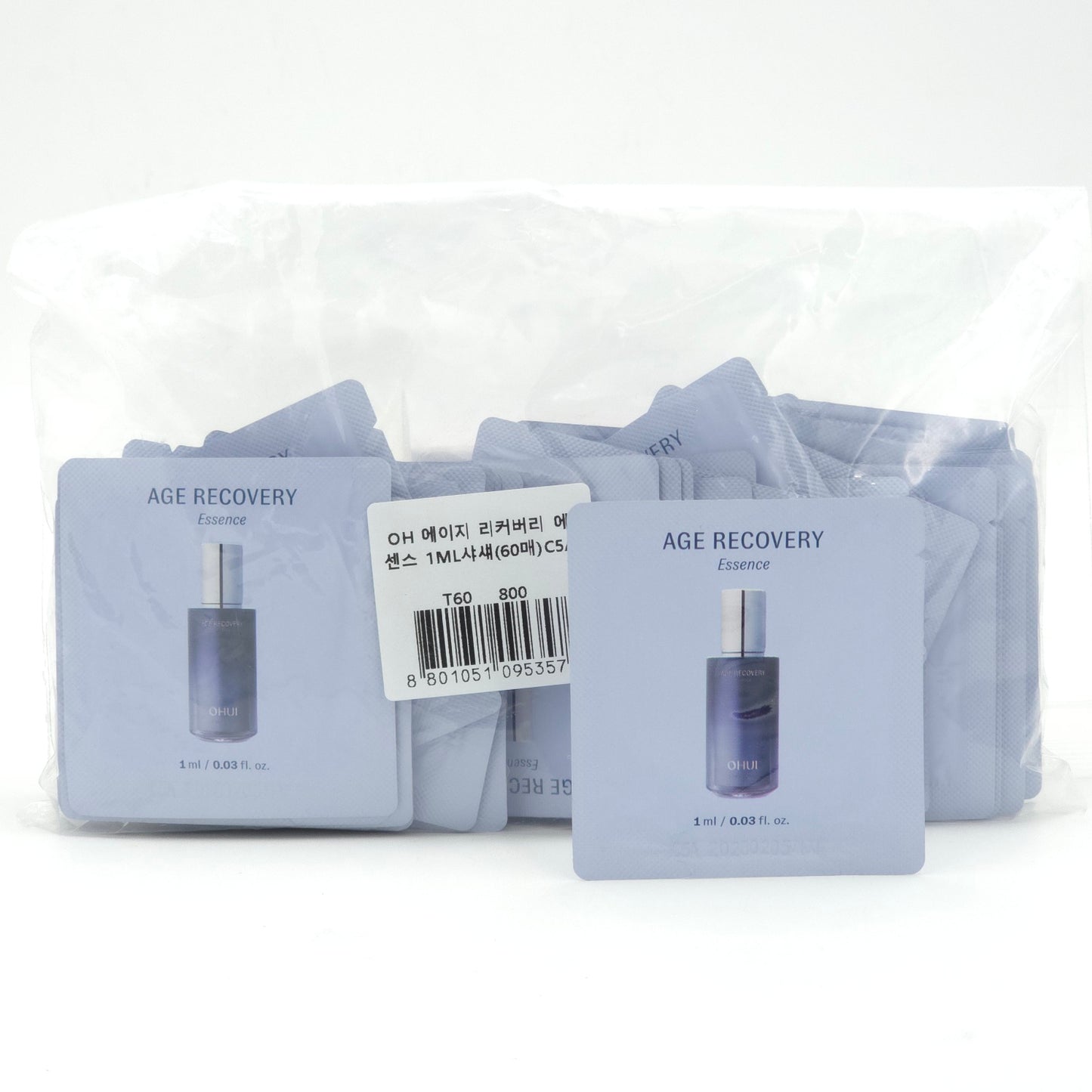 O HUI Age Recovery Essence 1ml x 60pcs Collagen Firming Moisturizing