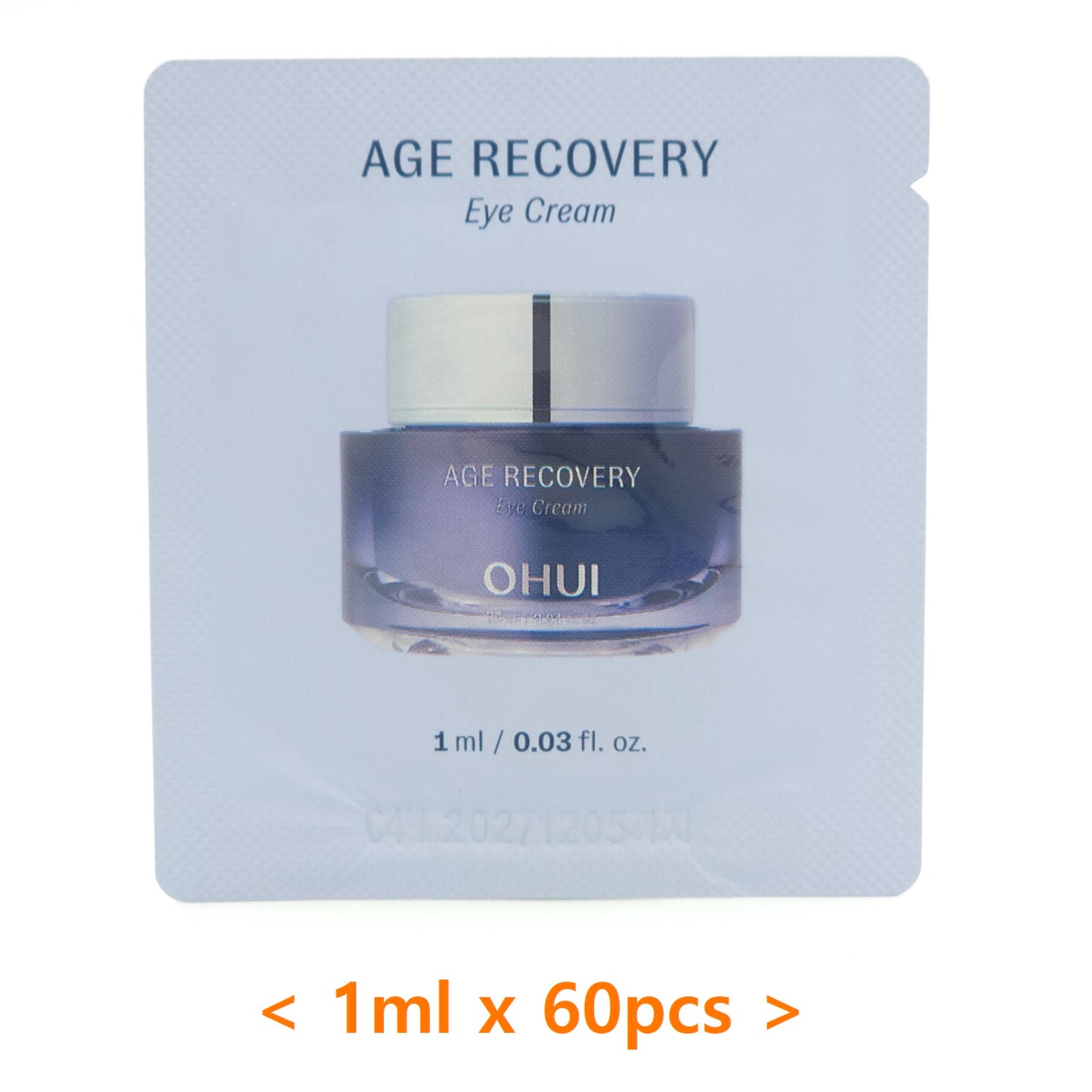 OHUI Age Recovery Eye Cream 1ml x 60pcs Hydrating Firming Eye Care