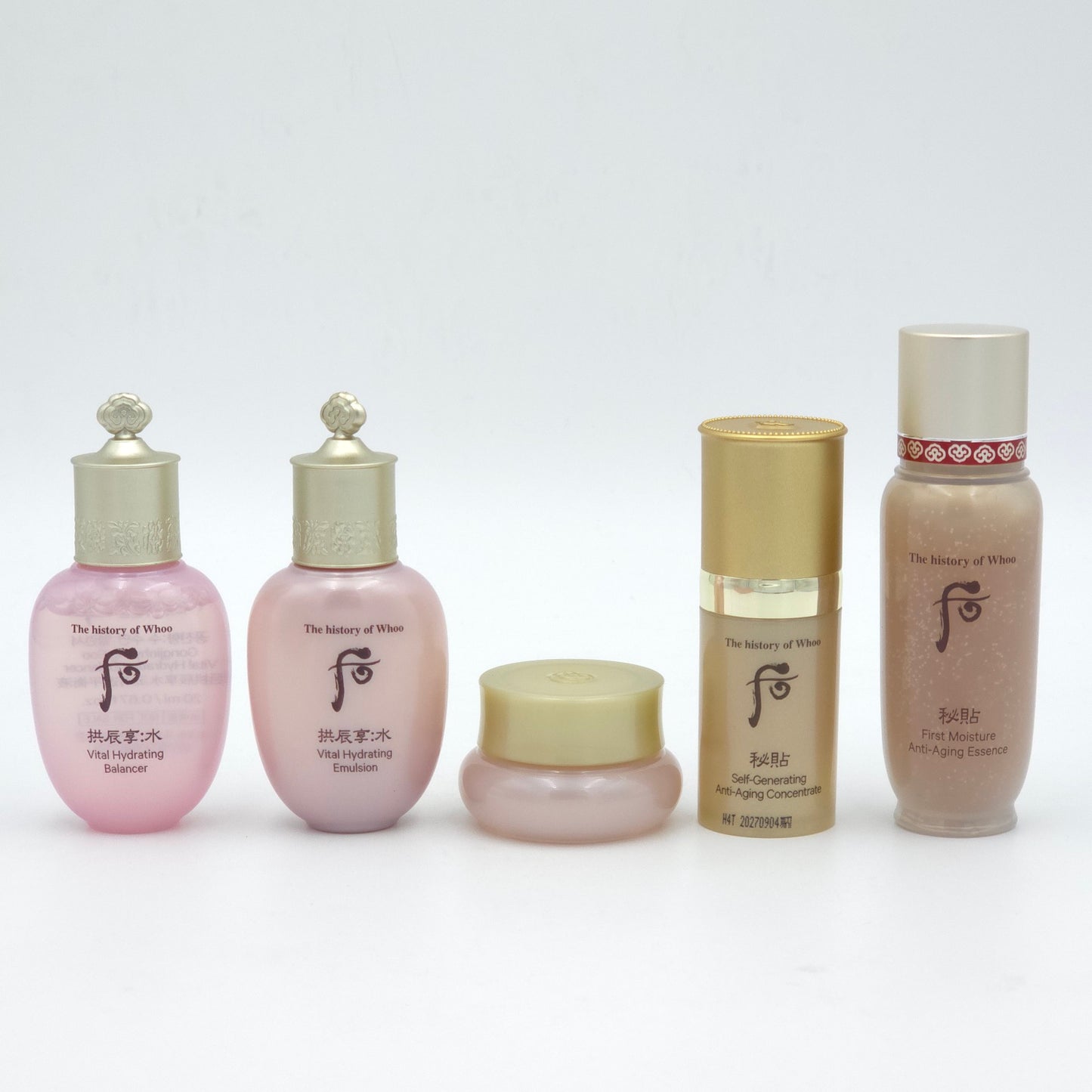 The history of Whoo Gongjinhyang Soo Vital Hydrating 5pcs Gift Set K-Beauty
