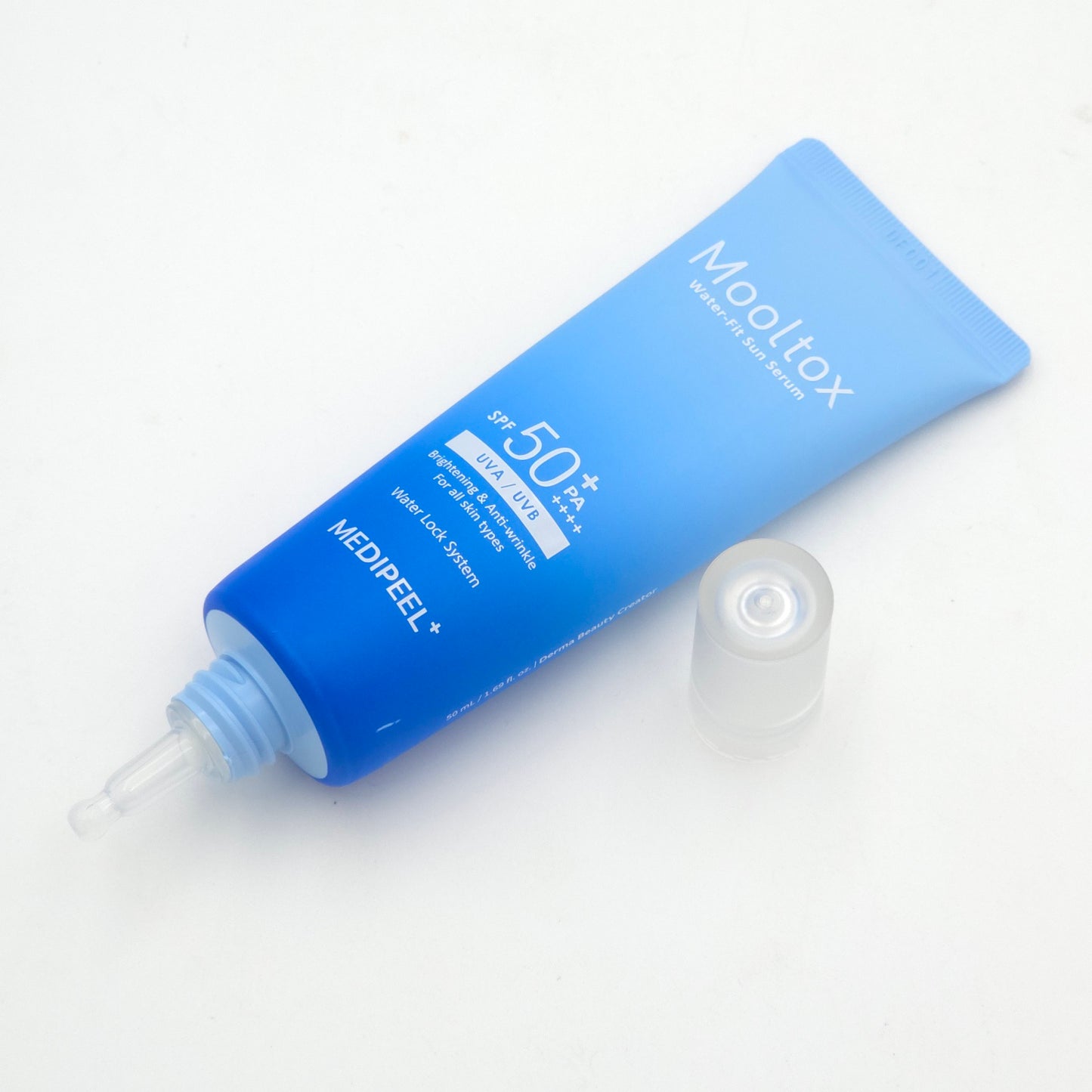 Medi Peel Mooltox Water Fit Sun Serum 50ml SPF50+ PA++++ Hydrating Sunscreen