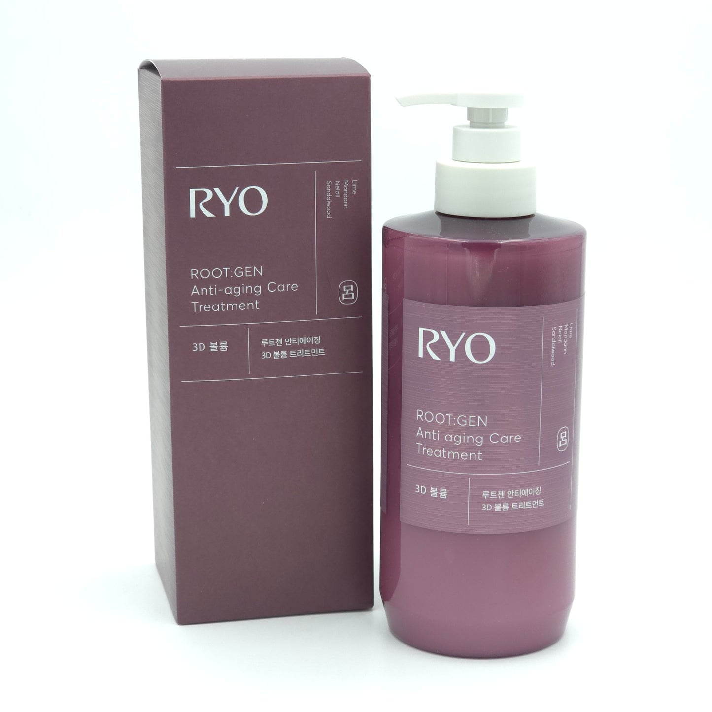 RYO Root:Gen Anti Aging Care Treatment 550ml Hair Lose 3D Volume