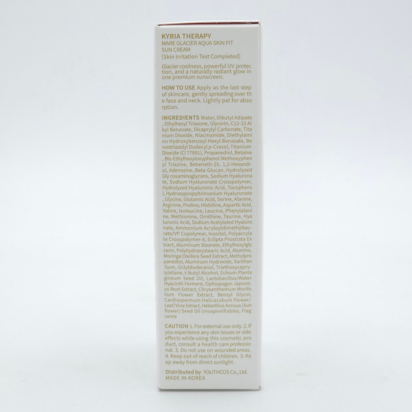 KYRIA Therapy Mare Glacier Aqua Skin Fit Sun Cream 50ml SPF50+ PA++++ Tone Up