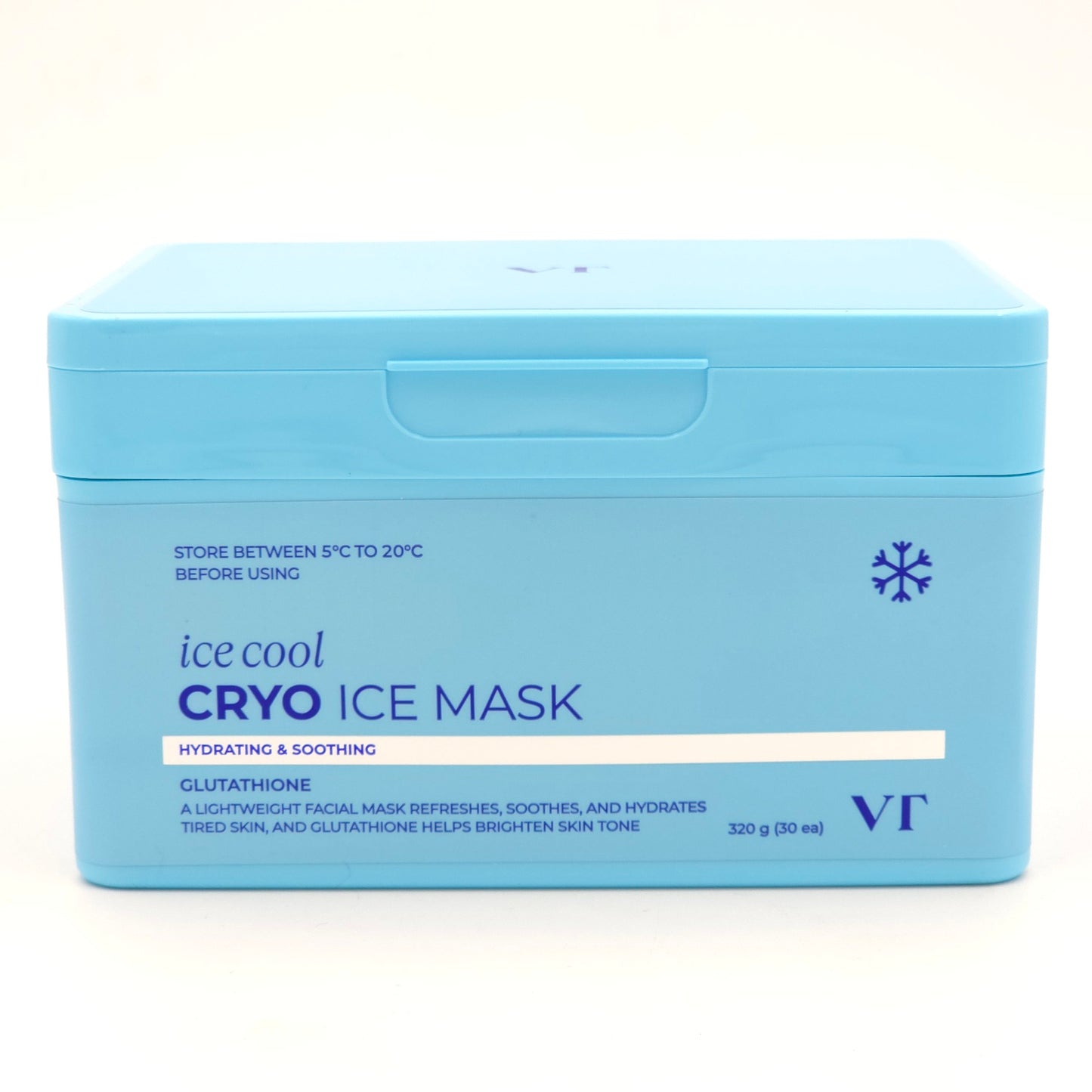 VT Cosmetics Cryo Ice Mask Hydrating & Soothing Sheet Mask 30 Sheets