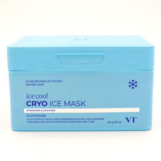 VT Cosmetics Cryo Ice Mask Hydrating & Soothing Sheet Mask 30 Sheets