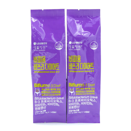 LG Life Garden Bifium B-3 Diet 450mg x 28 Capsule Body Fat K-Beauty