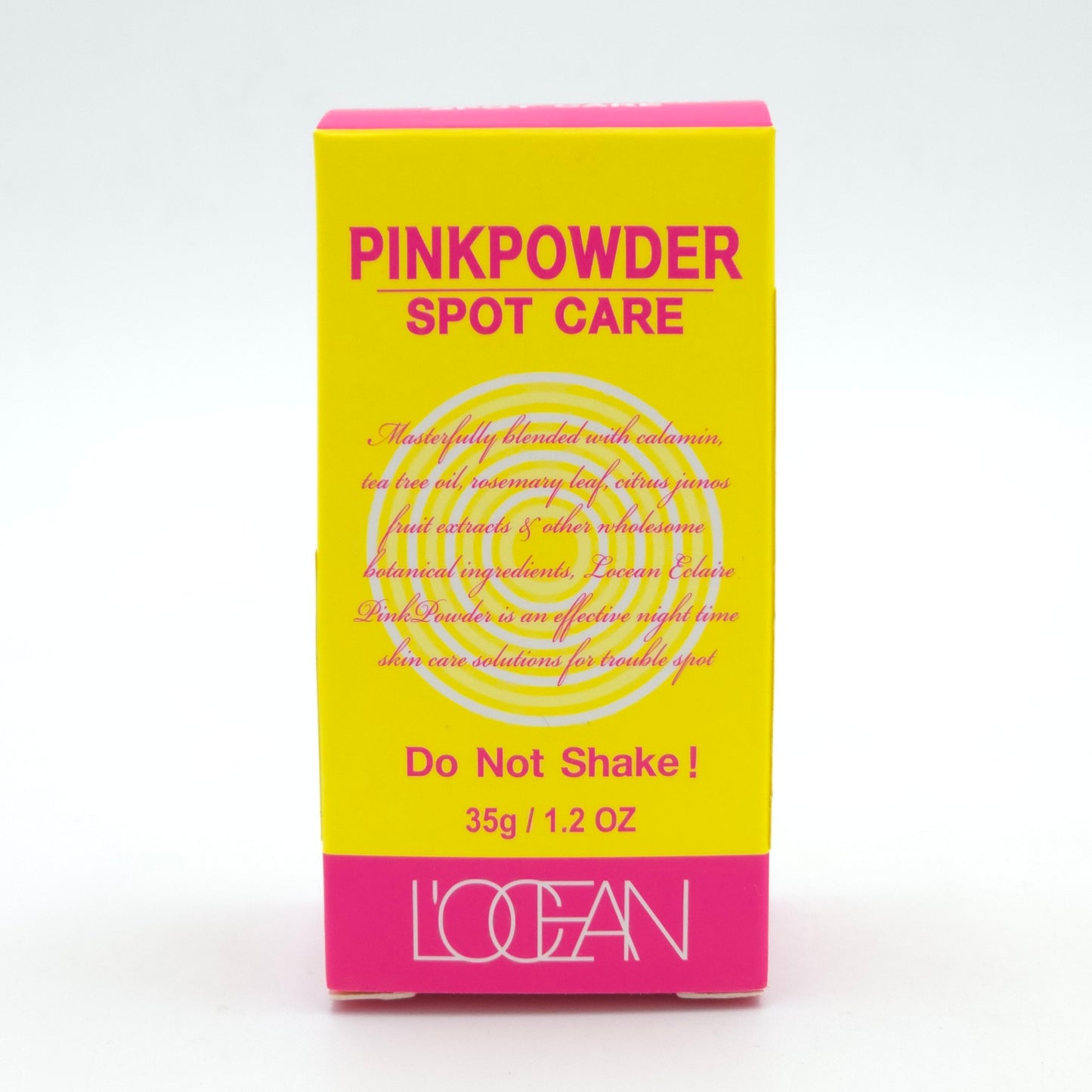LOCEAN Eclaire Pink Powder 35g Spot Care Calamine Night Care