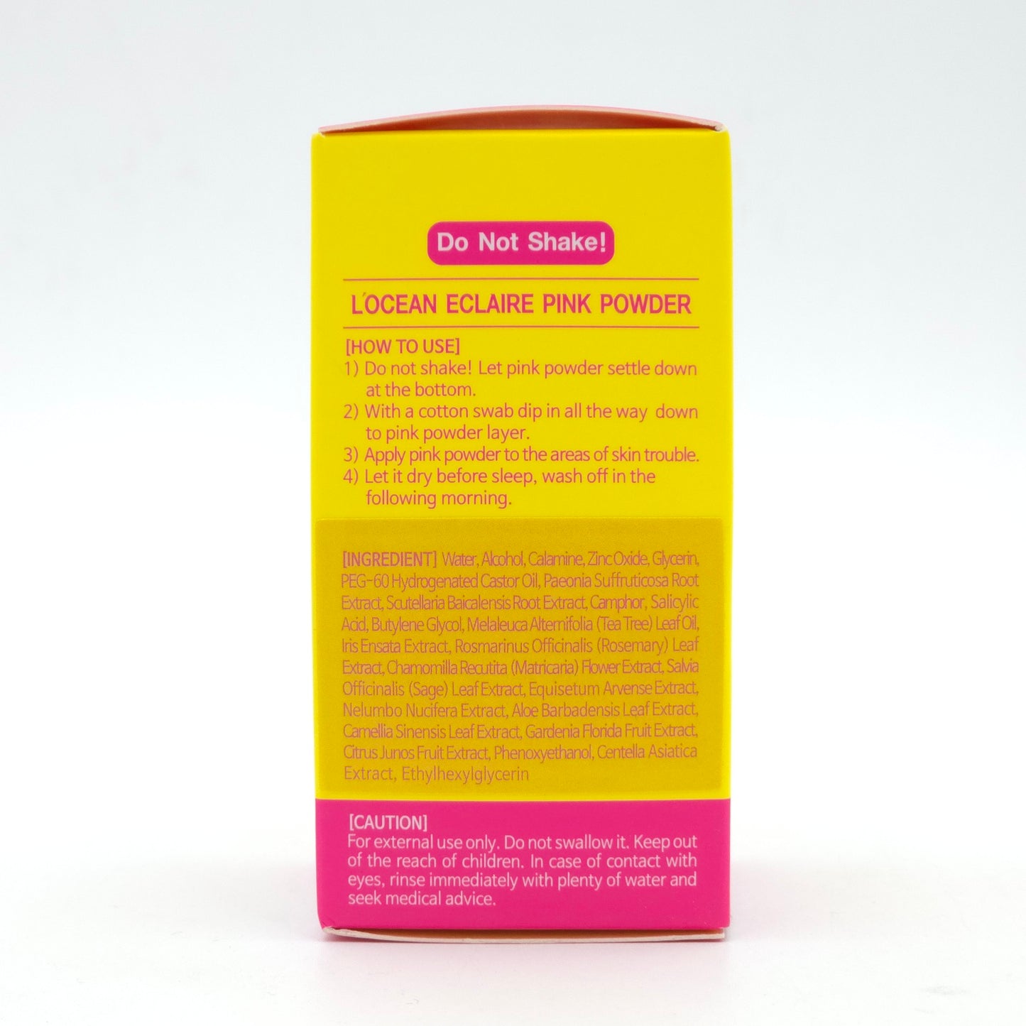 LOCEAN Eclaire Pink Powder 35g Spot Care Calamine Night Care