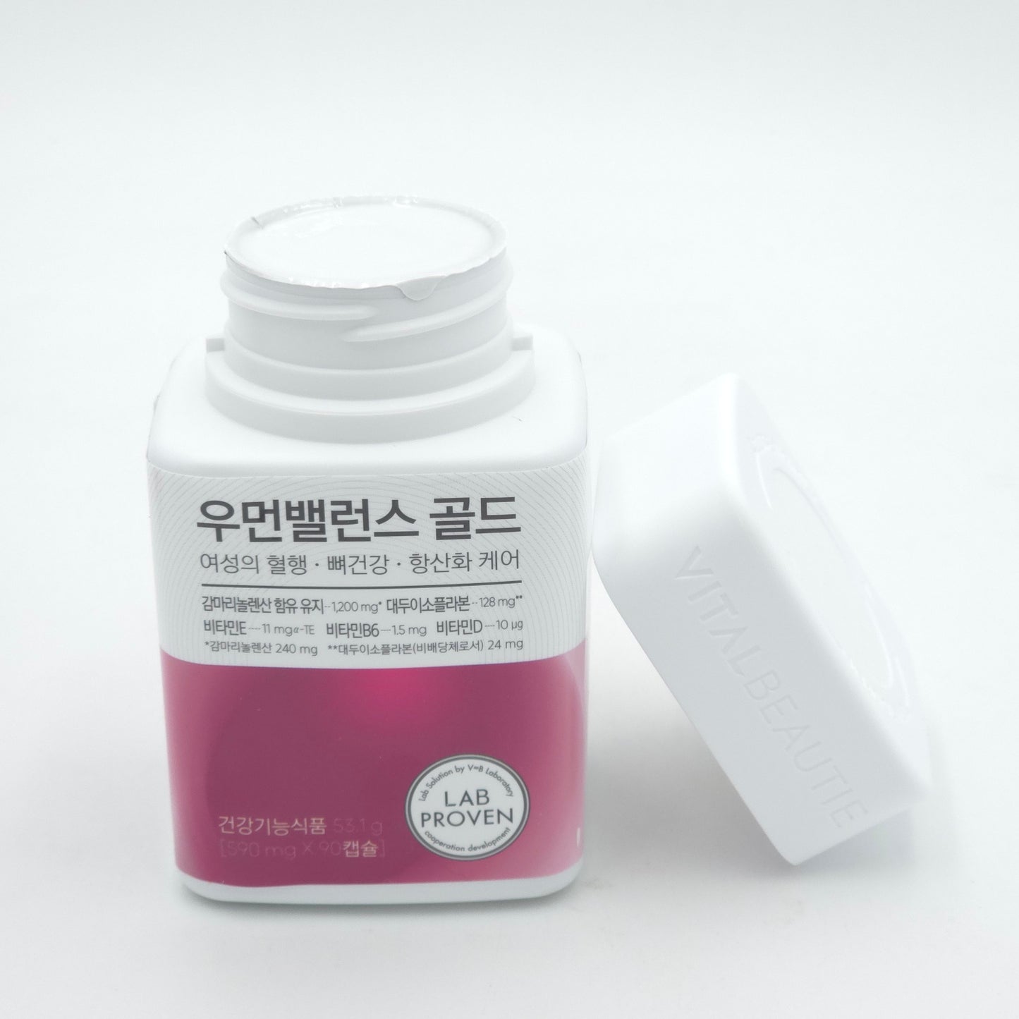 VITALBEAUTIE Woman Balance Gold 590mg x 90 Capsule Women's Health K-Beauty