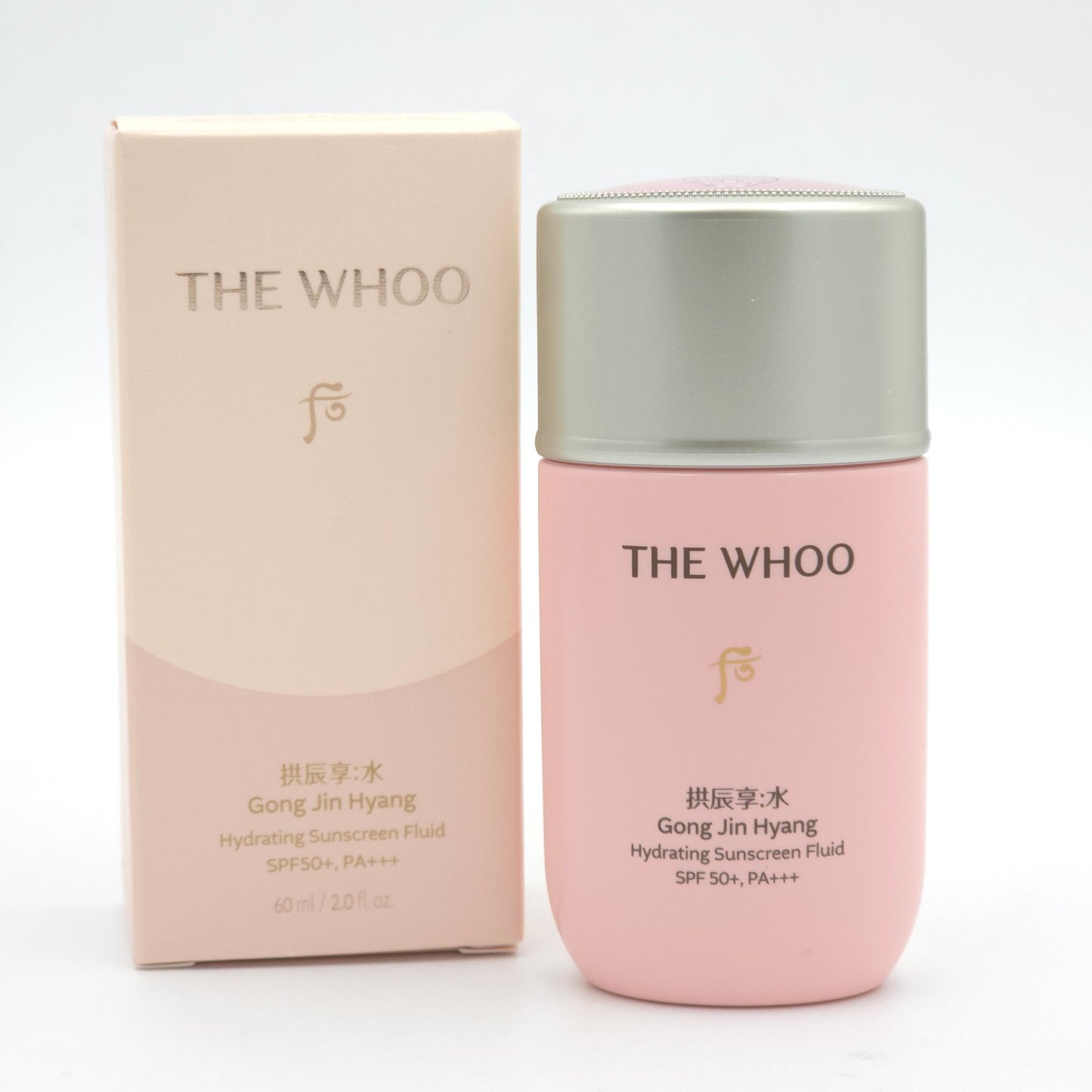 The Whoo Gong Jin Hyang Soo Hydrating Sunscreen Fluid 60ml SPF50+ PA+++ K-Beauty