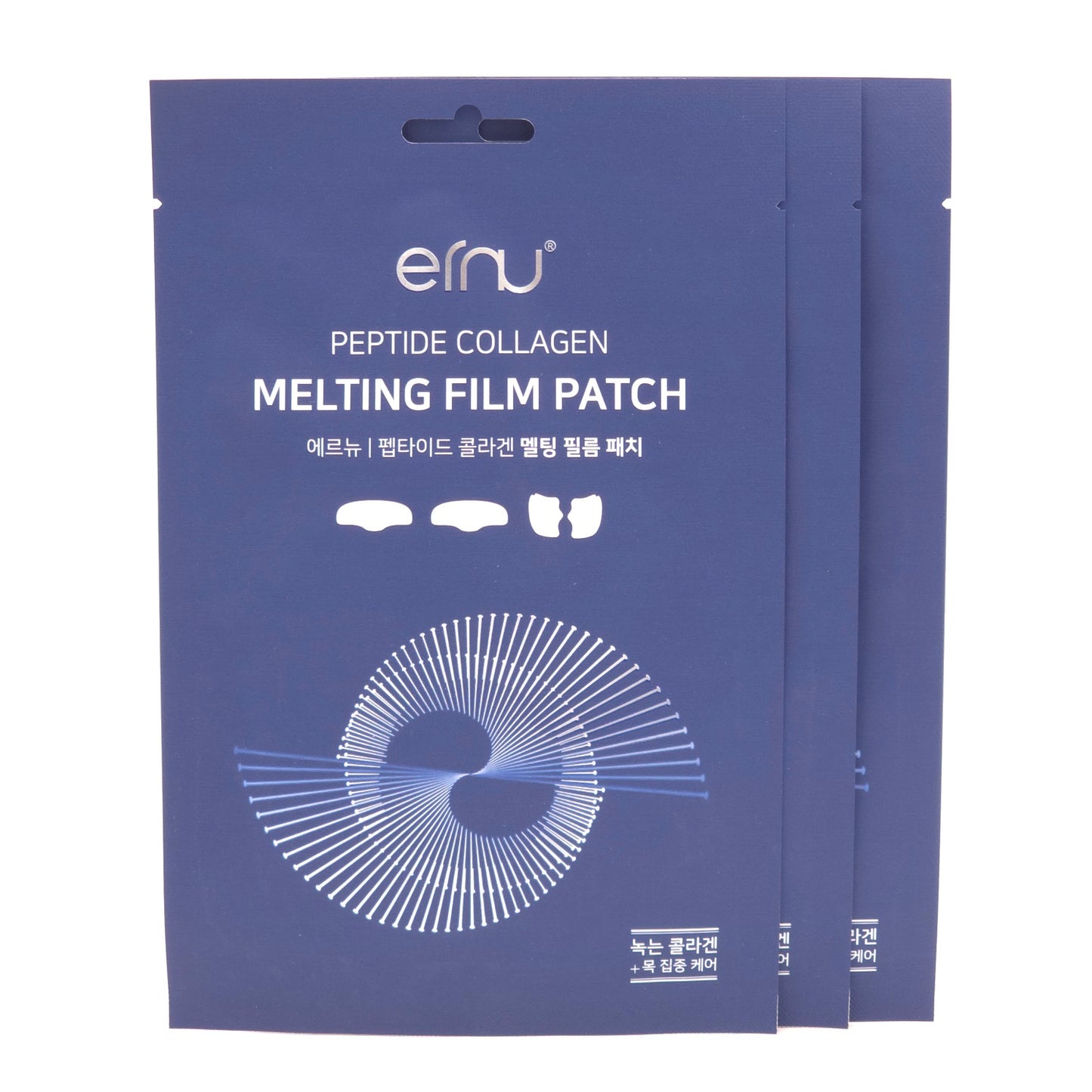 Beauugreen ernu Peptide Collagen Melting Film Patch 4 Patch x 3pcs K-Beauty