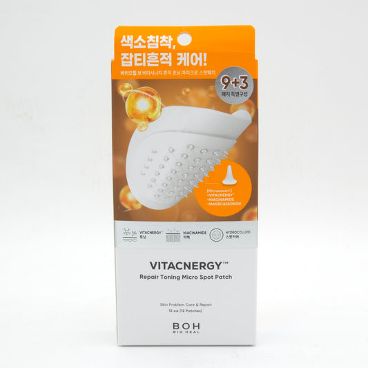 BIOHEAL BOH Vitacnergy Repair Toning Micro Spot Patch 12ea Spot Cover K-Beauty