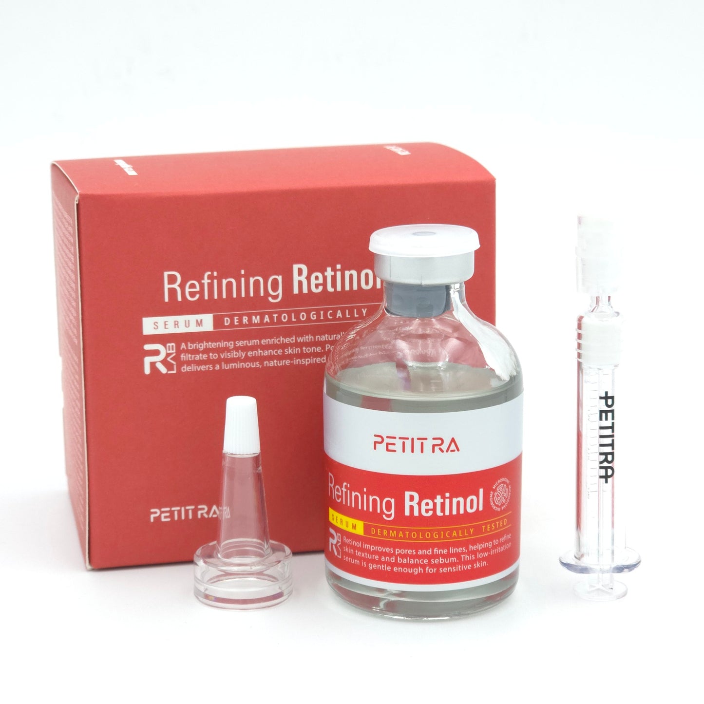 PETITRA Refining Retinol Serum 50ml Brightening Pore Elasticity K-Beauty