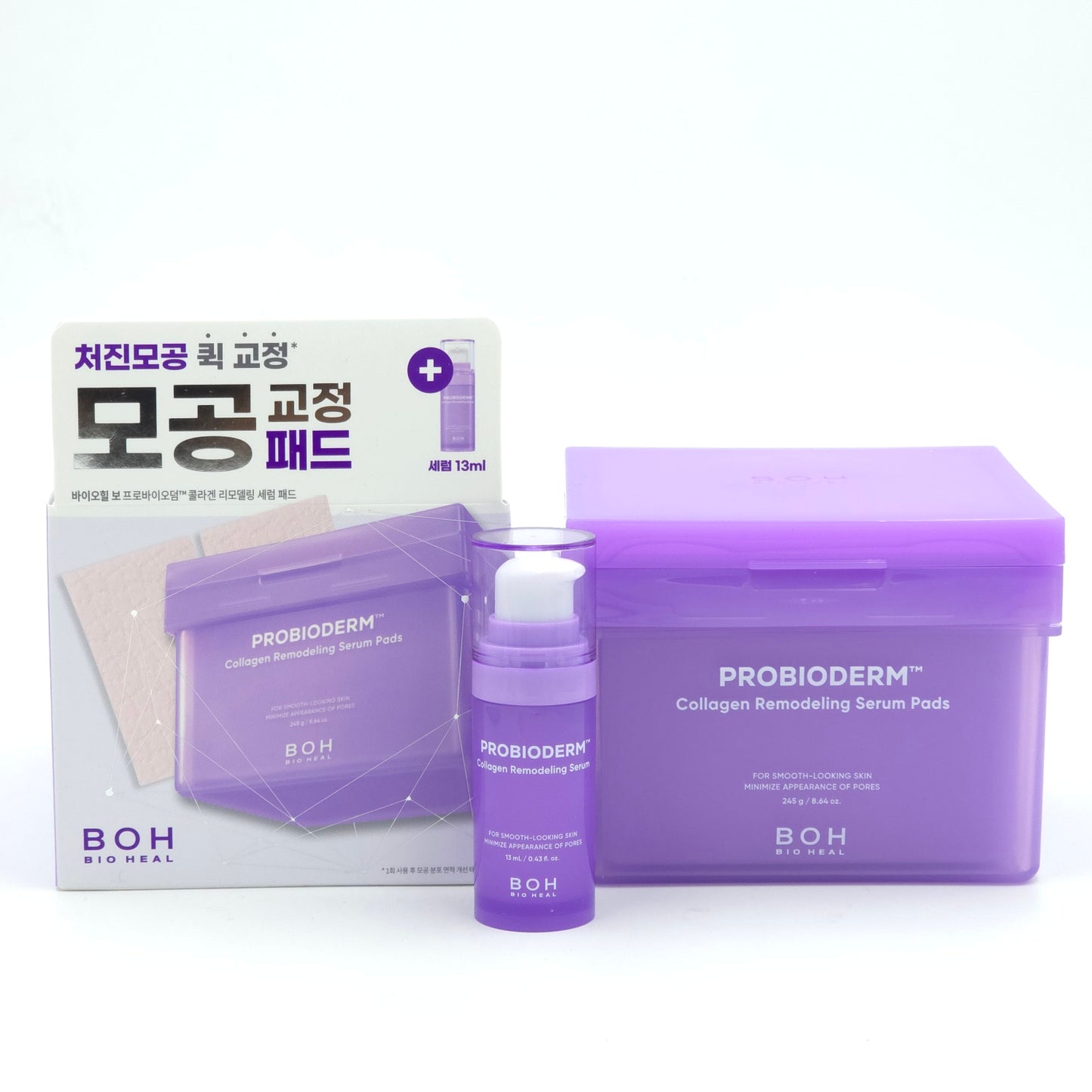 BIOHEAL BOH Probioderm Collagen Remodeling Serum Pads 70 sheet K-Beauty