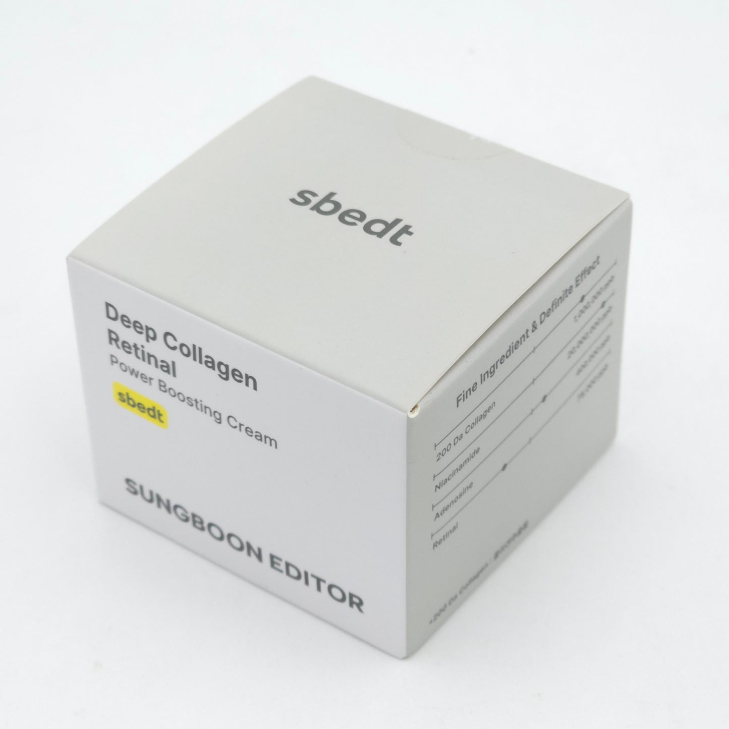 Sungboon Editor Deep Collagen Retinal Power Boosting Cream 50ml K-Beauty