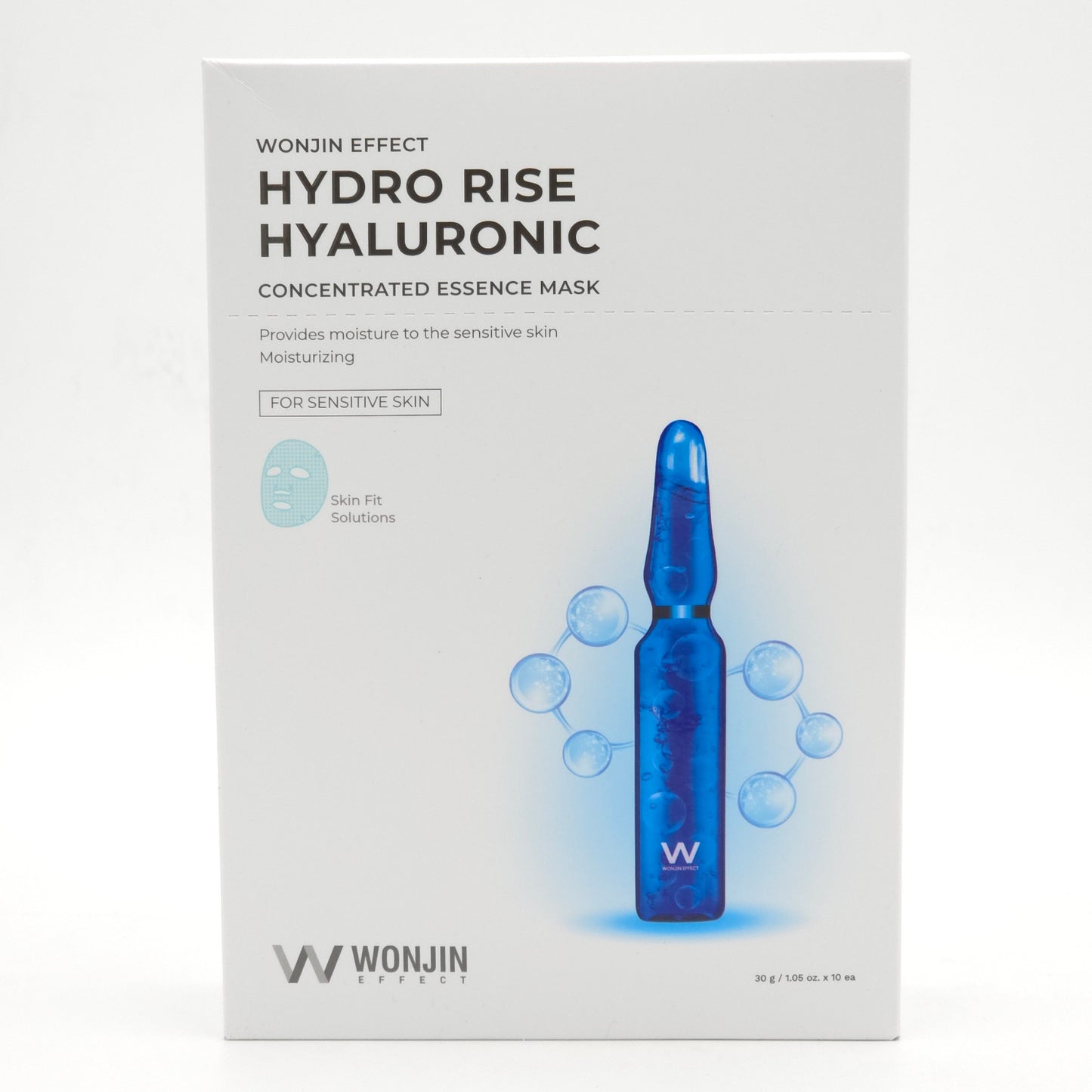 Wonjin Effect Hydro Rise Hyaluronic Concentrated Essence Mask 30g x10ea K-Beauty