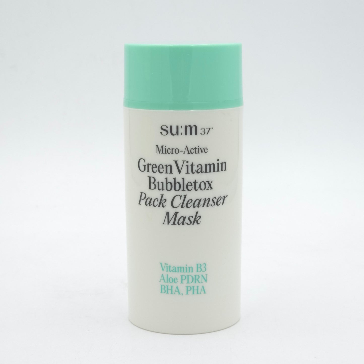 SU:M37 Micro Active Green Vitamin Bubbletox Pack Cleanser Mask 100ml K-Beauty