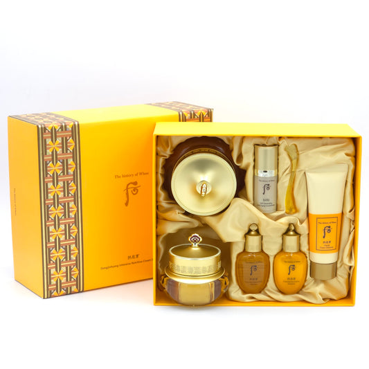 The history of Whoo Gongjinhyang Intensive Nutritive Cream Special Set 6 Items K-Beauty