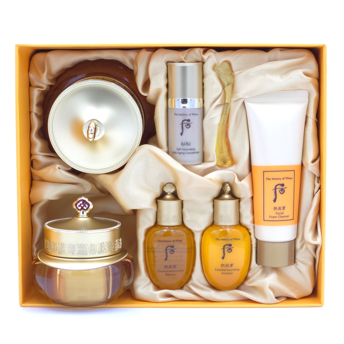 The history of Whoo Gongjinhyang Intensive Nutritive Cream Special Set 6 Items K-Beauty