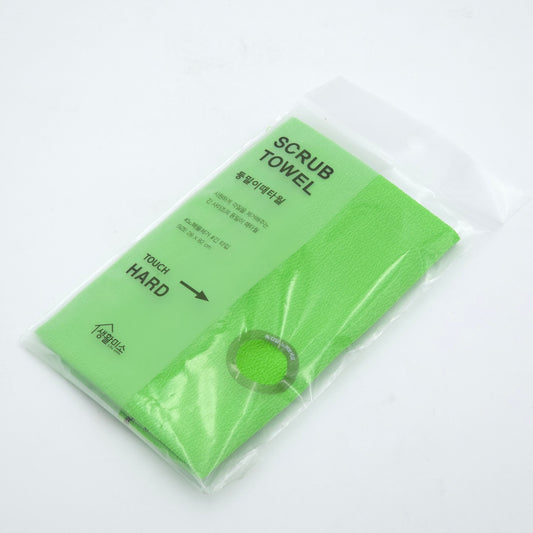 Korean Exfoliating Back Scrub Towel 28 x 82cm Deep Clean Shower Body K-Beauty