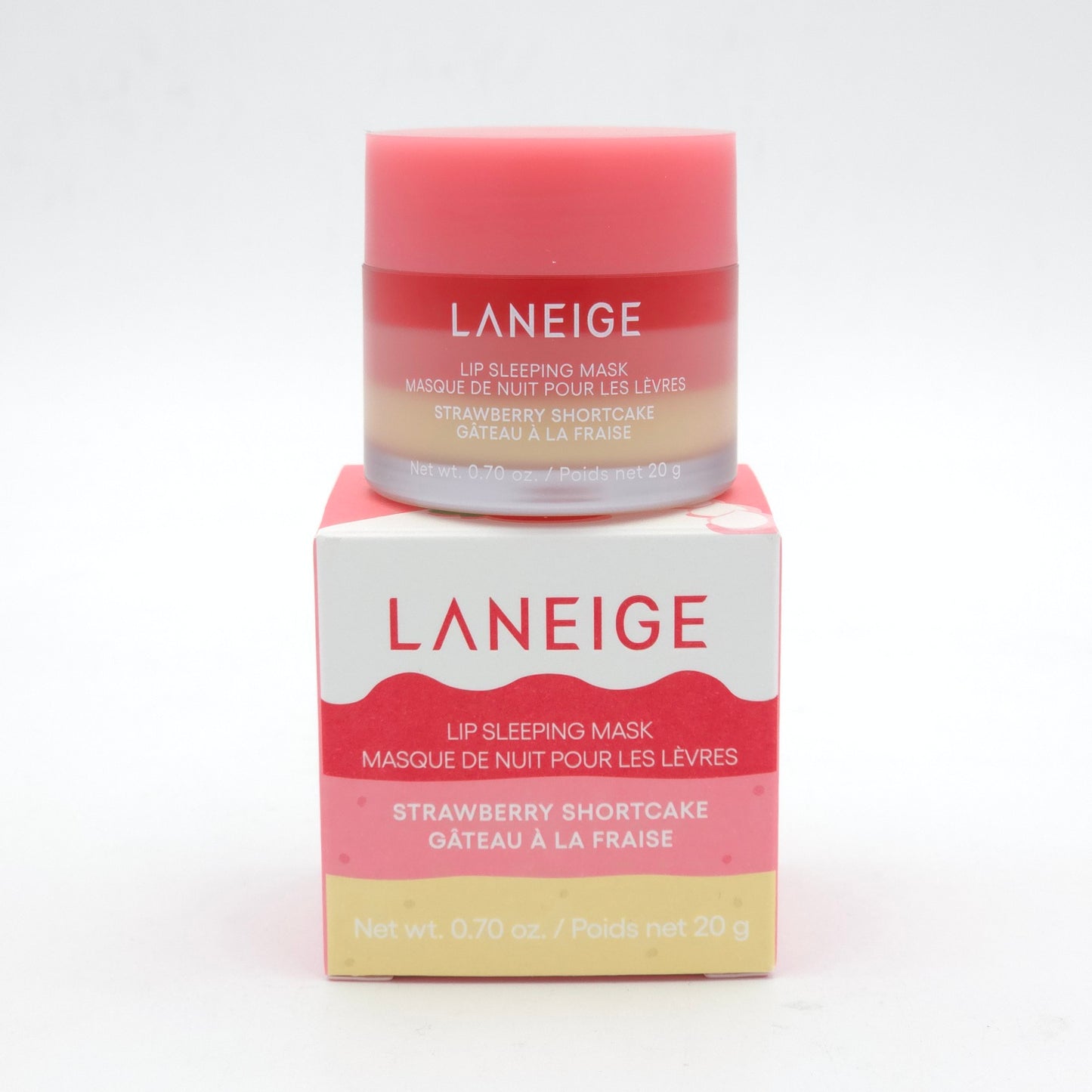 LANEIGE Lip Sleeping Mask Strawberry Shortcake 20g Smooth Moisture K-Beauty