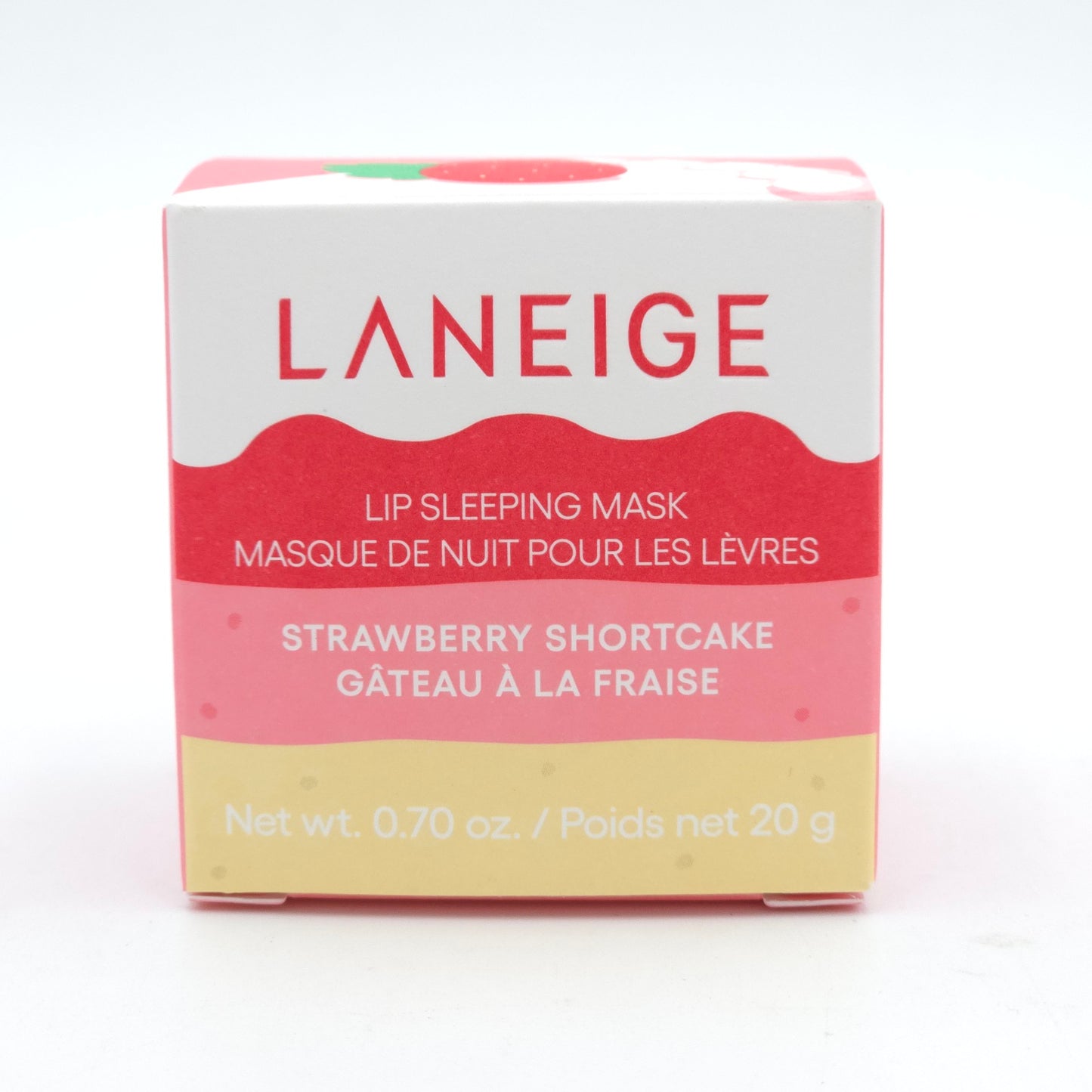 LANEIGE Lip Sleeping Mask Strawberry Shortcake 20g Smooth Moisture K-Beauty