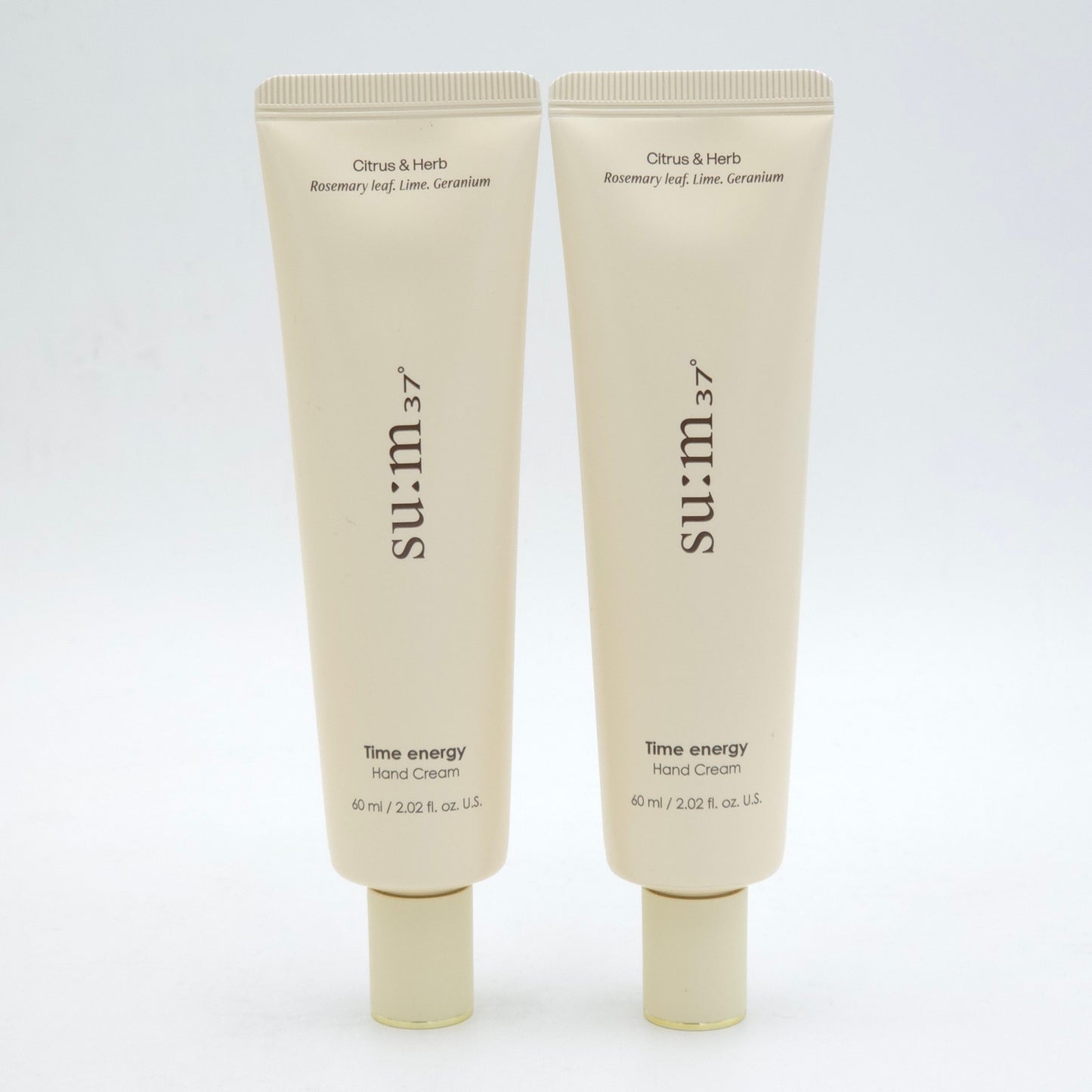 SU:M37 Time Energy Hand Cream Special Set 60ml x 2ea Moisturizing
