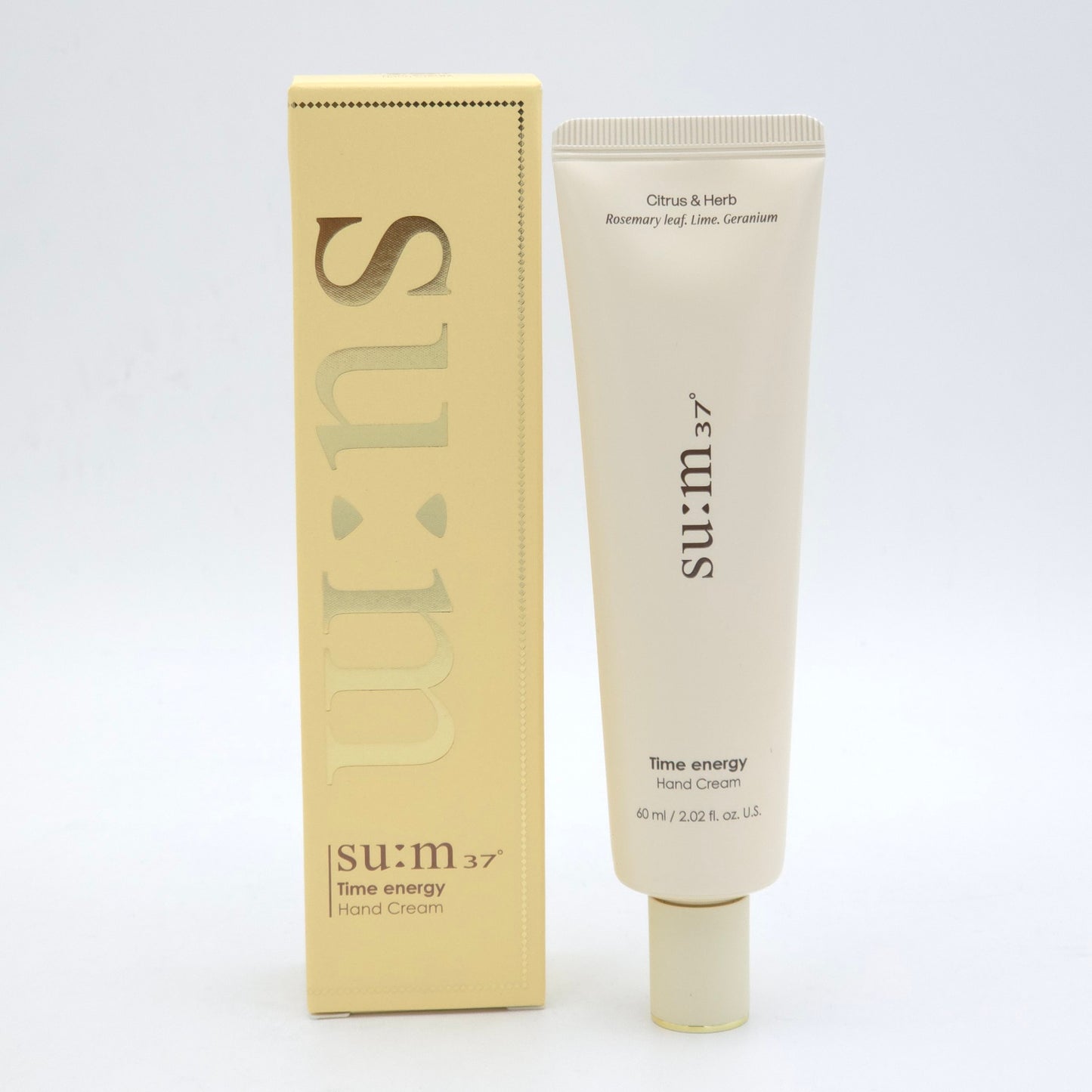 SU:M37 Time Energy Hand Cream Special Set 60ml x 2ea Moisturizing