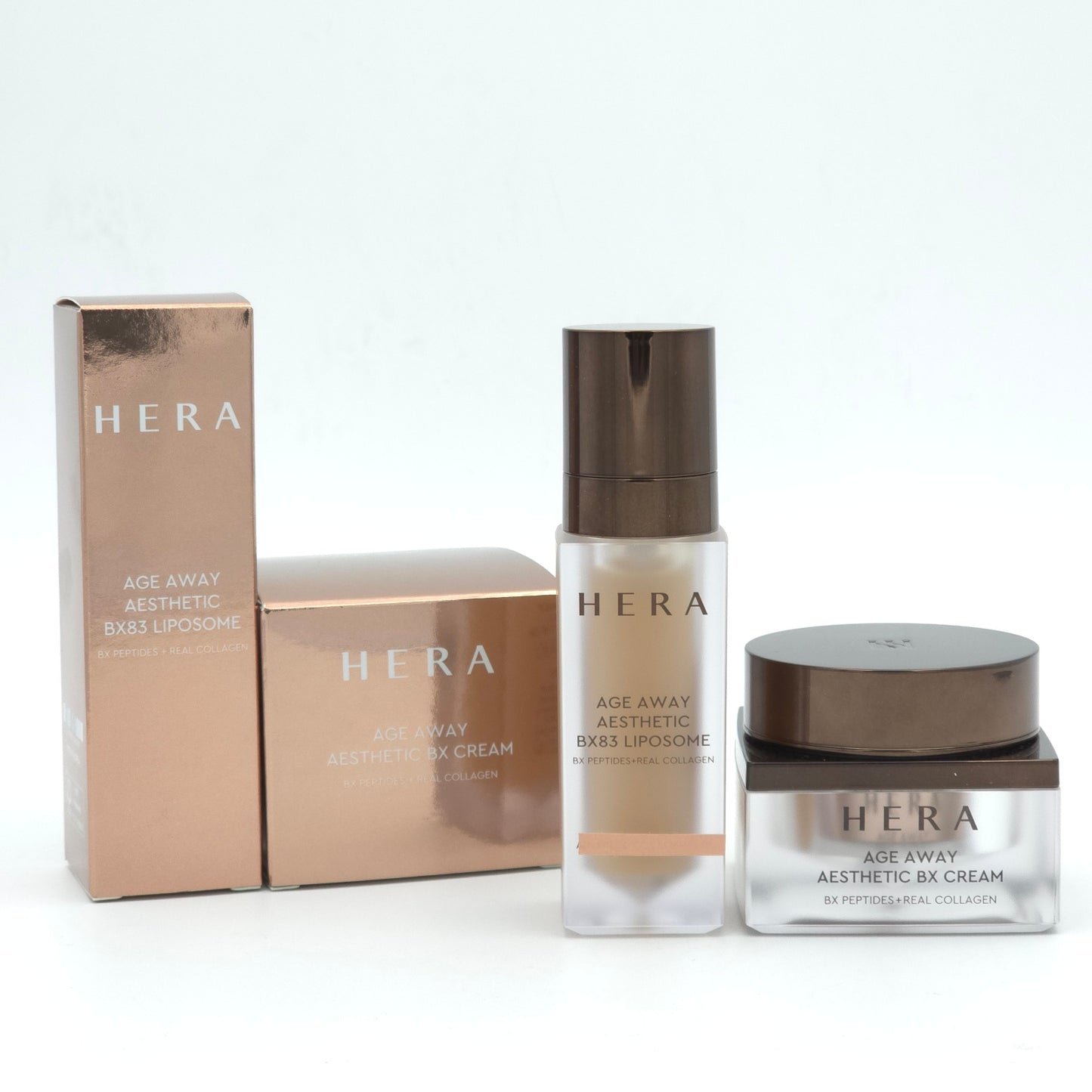 HERA Age Away Aesthetic Mini Set BX83 Liposome 20ml + BX Cream 25ml