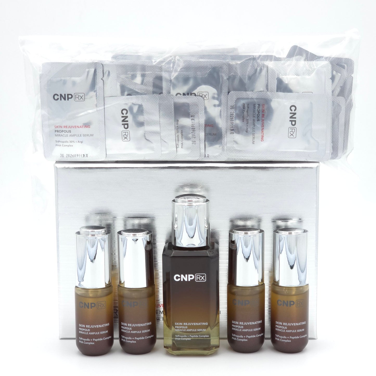 CNP Rx Skin Rejuvenating Propolis Miracle Ampule Serum Special Set (Expiration Date : 2026/09/11)