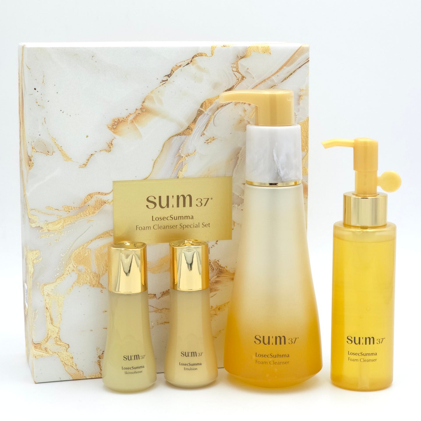 SU:M37 LosecSumma Foam Cleanser Special Set 4 Items