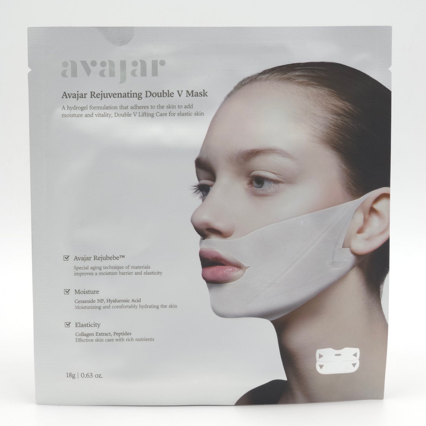Avajar Rejuvenating Double V Mask 18g x 5ea