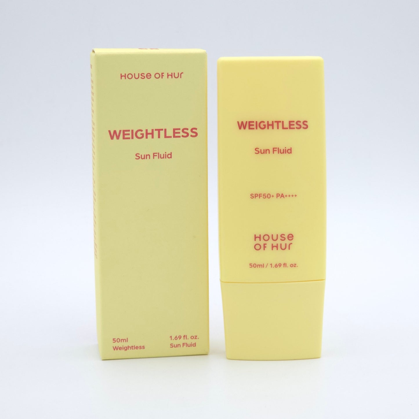 House of Hur Weightless Sun Fluid 50ml SPF50+ PA++++ K-Beauty