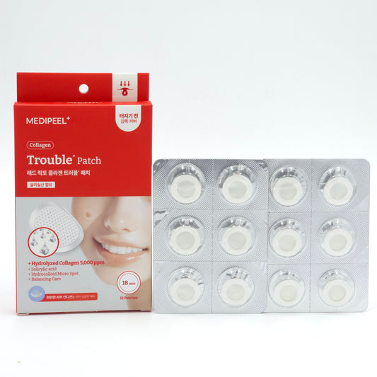 MEDI PEEL Red Lacto Collagen Trouble Patch 18mm x 12 patches