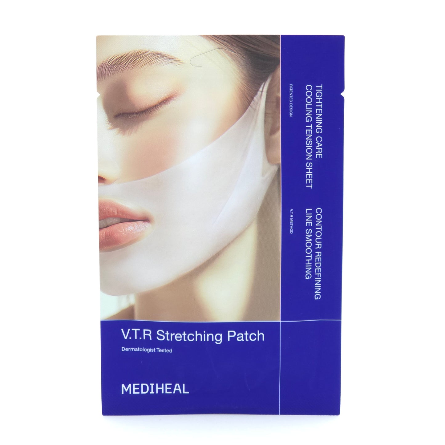 Mediheal VTR Stretching Patch 23ml x 4pcs Cooling Lifting Jawline Care Mask