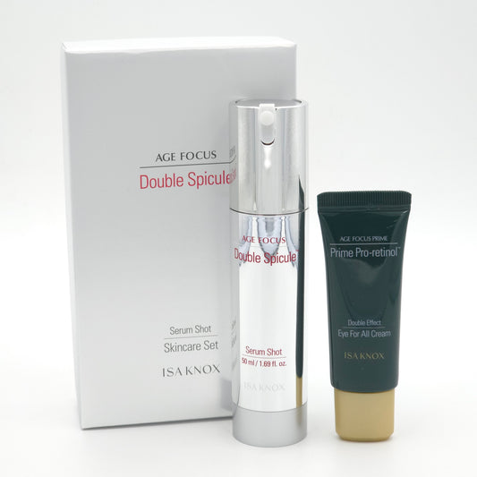 ISA KNOX Age Focus Double Spicule Serum Shot Skincare Set