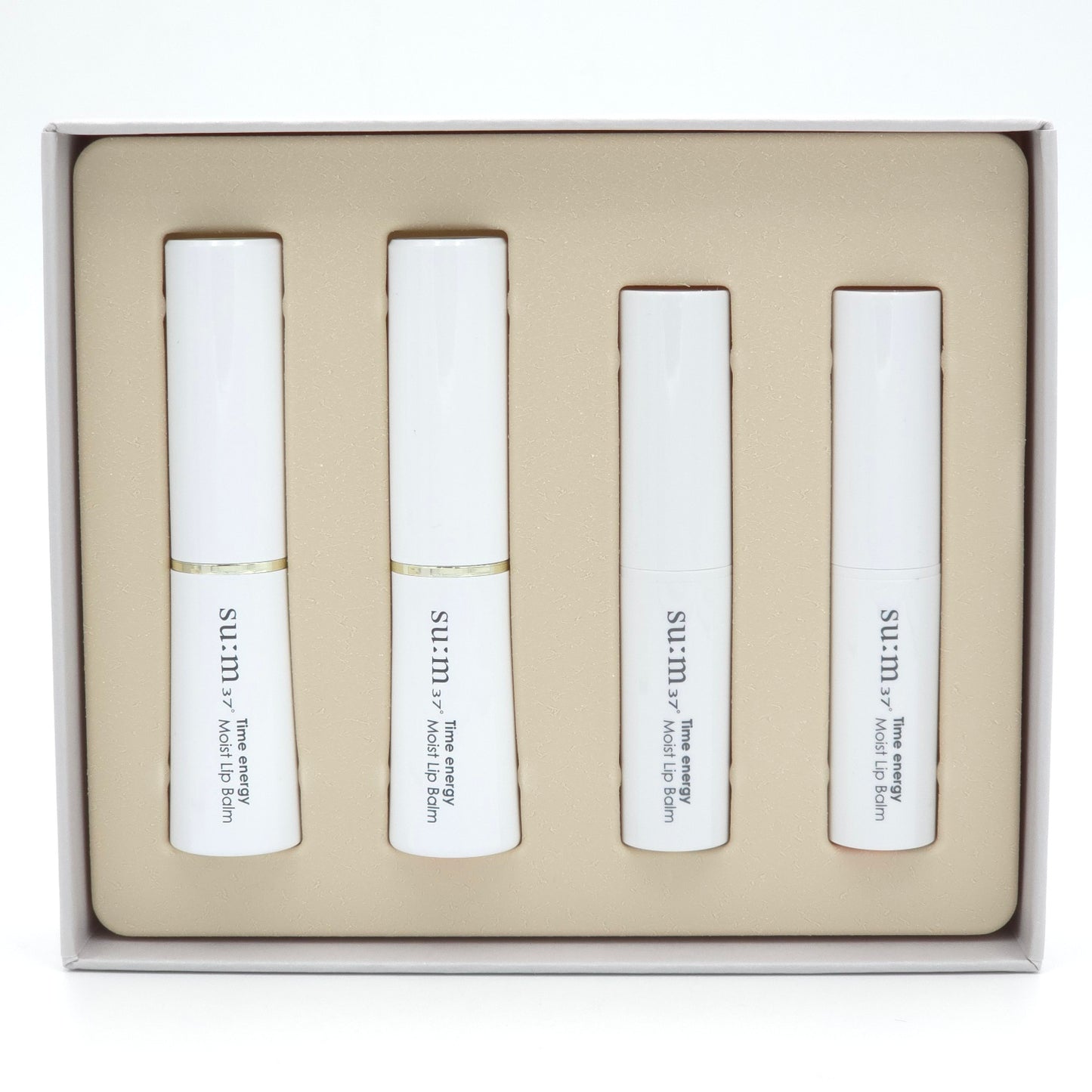 SU:M37 Time Energy Moist Lip Balm Special Set 4 Item