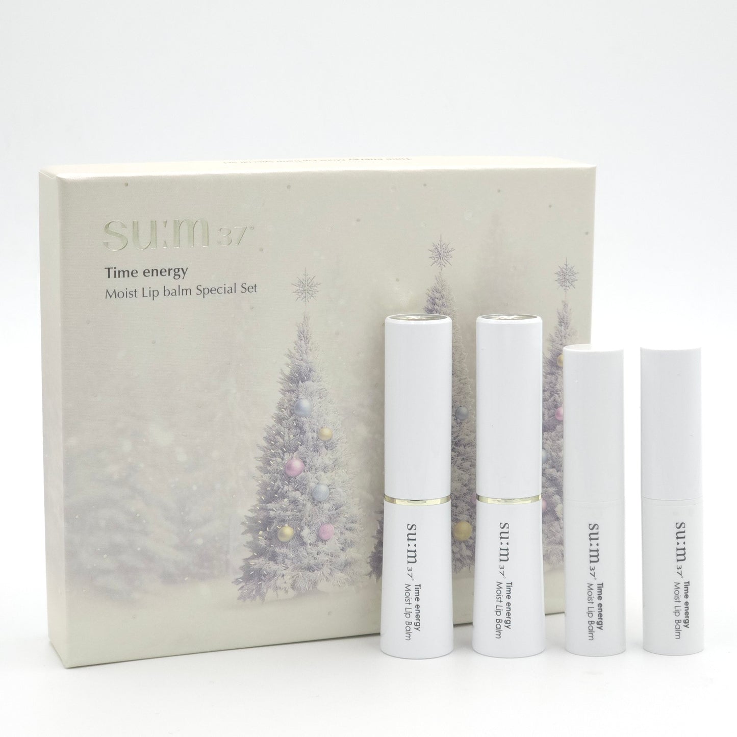 SU:M37 Time Energy Moist Lip Balm Special Set 4 Item