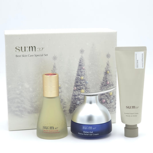 SU:M37 Best Skin Care Special Set Secret Essence EX Water-full Cream Hydrating Set 3pcs