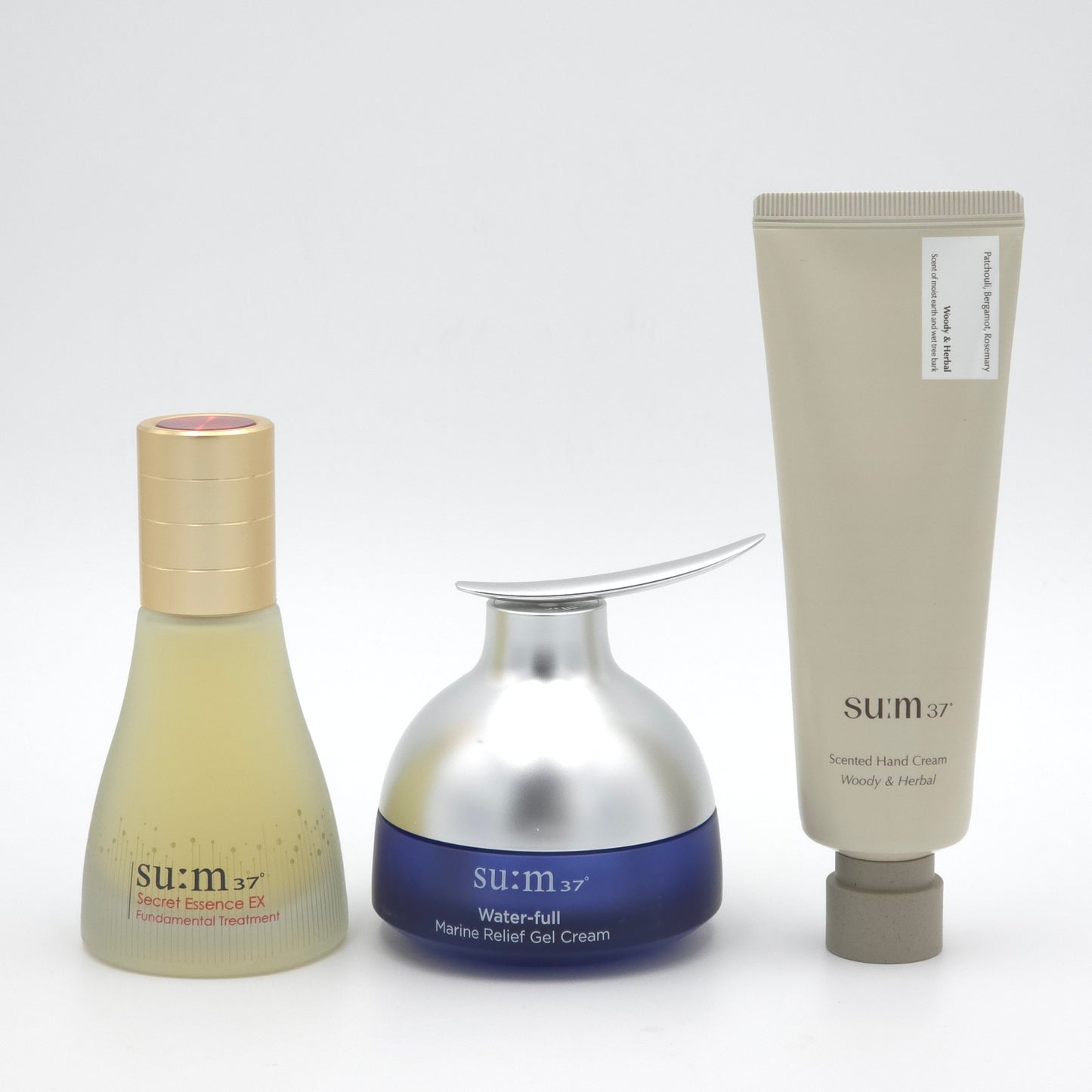 SU:M37 Best Skin Care Special Set Secret Essence EX Water-full Cream Hydrating Set 3pcs