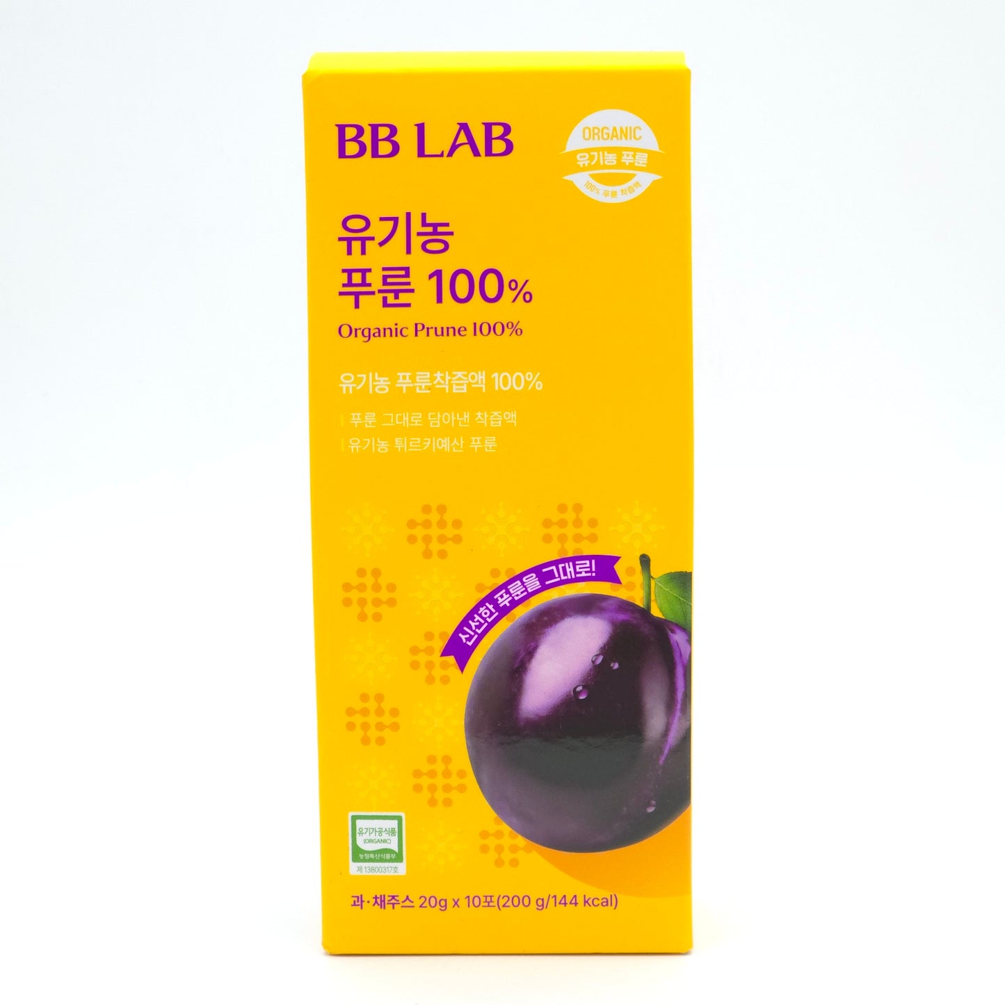 BB LAB Organic Prune 100% Juice Stick - 20g x 10 (200g)